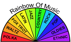 rainbow of music